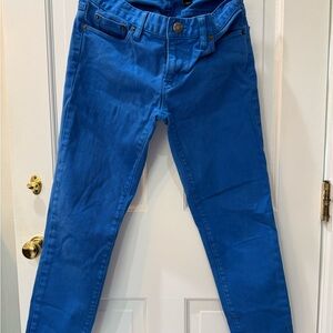 J. Crew Bright Blue Stretch Pants